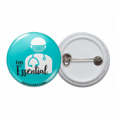 I'm Essential Pinback Button